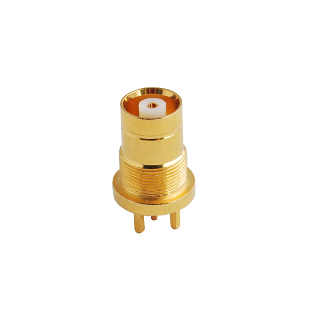 Superbat 75 Ohm 1 6/5 6 (L9) через отверстие Jack прямая Вертикальная печатная монтажная