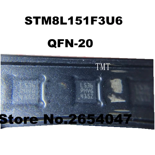

1PCS STM8L151 STM8L151F3U6 L536 UFQFPN-20