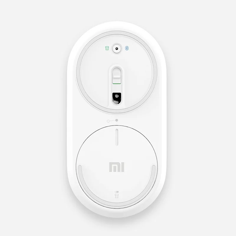 Оригинальная беспроводная Bluetooth мышь Xiaomi из алюминиевого сплава ABS Материал Bluetooth 4,0 RF 2,4 GHz двойной режим подключения