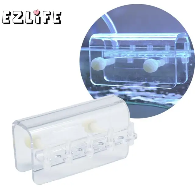 Aquarium Soft Hose Fixture Holder Dosing Pump Air Reef Tank 5 Tube Buret Rack Pipe Hanger Clamp