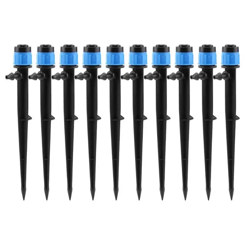 

10pcs 360°Garden Plant Watering Dripper Irrigation Watering Sprinkler System Sprayer Nozzle Garden Adjustable Sprinklers