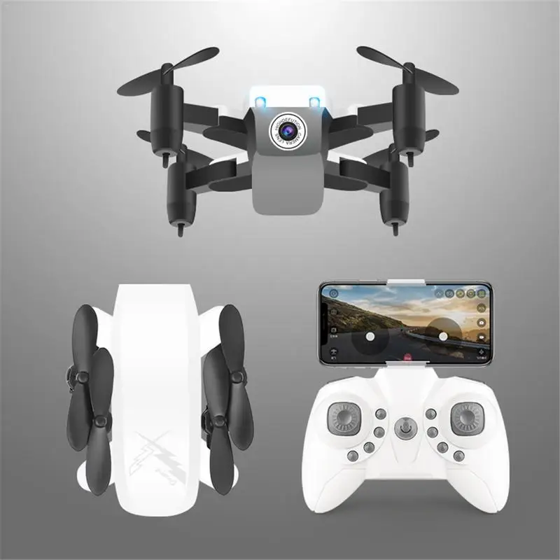

New Foldable WIFI FPV RC Drone With 200W HD Camera Headless Mode Phone Control kid gift Remote Control RC Quadcopte Selfie Drone