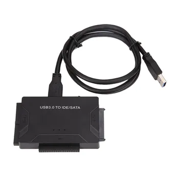 

SATA Combo USB IDE SATA Adapter Hard Disk SATA to USB3.0 Data Transfer Converter for 2.5/3.5 Optical Drive HDD SSD Z514