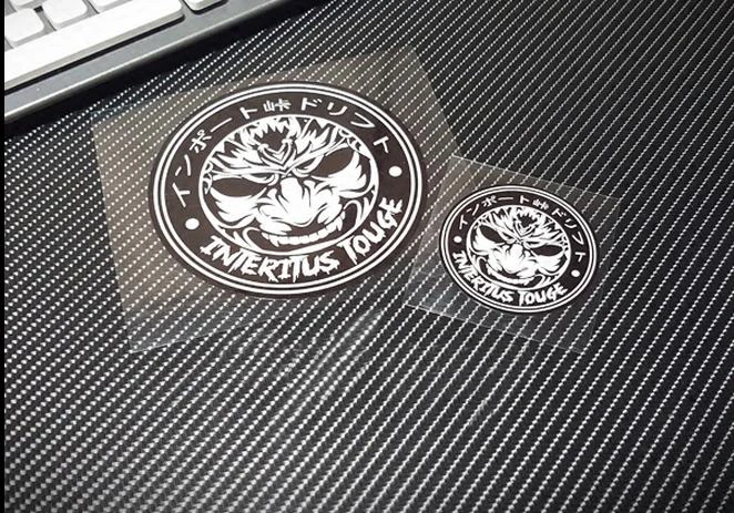 

retro Mountain racing stickers reflective car sticker windshield decals drift racing Japan motor stickers vinyl for biker