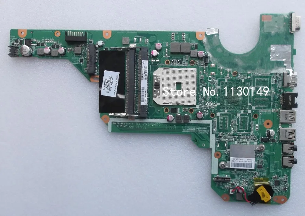 Free Shipping 683029-501 683029-001 for HP Pavilion G4-2000 G6 G7 Laptop Motherboard Mainboard DA0R53MB6E0 DA0R53MB6E1 REV : E 686928 501 free shipping 686928 001 for hp pavilion m6 m6t laptop motherboard notebook mainboard qcl50 la 8713p