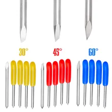 5 Pcs 30/45/60 Degree Mimaki Plotter Blade for Mimaki CG Series GCC Vinyl Cutter Plotter Blade Mimaki Engraving tool 5 Pcs 30/45/60 Degree Mimaki Plotter Blade for Mimaki CG Series GCC Vinyl Cutter Plotter Blade Mimaki Engraving tool