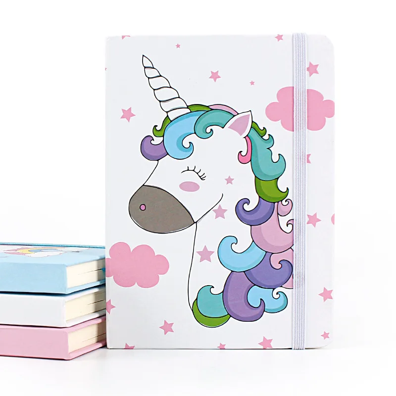 

Unicorn Notebook Bullet Diary Weekly Planner Notepad Cute Journal Diary for Student Gift Papelaria Escolar A5 A6 A7 Random Style