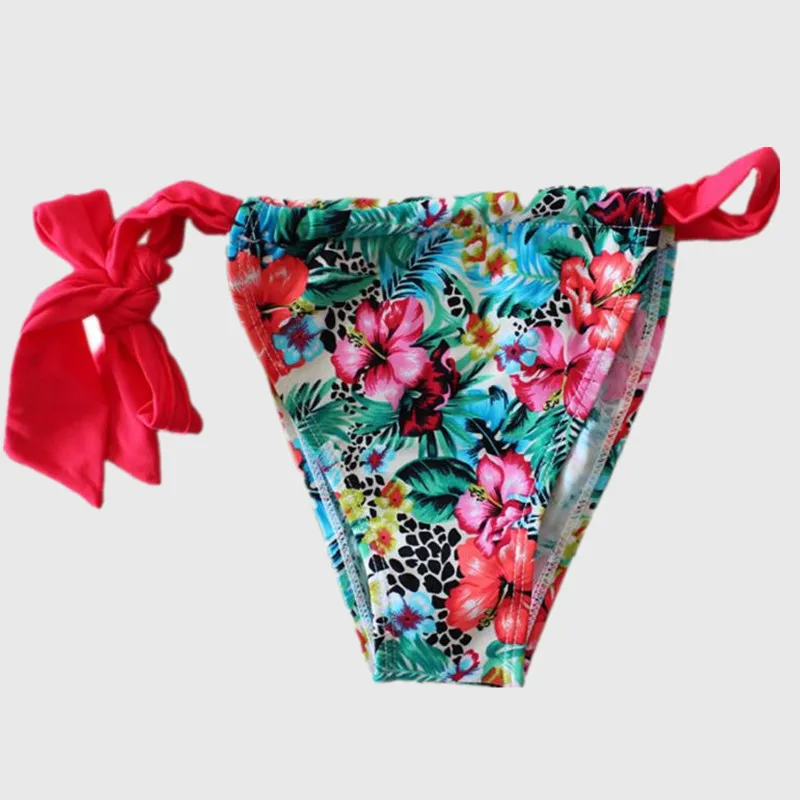 New 2018 Sexy Beach Swimwear Bow Panties Women Cheap Cheeky Bikini