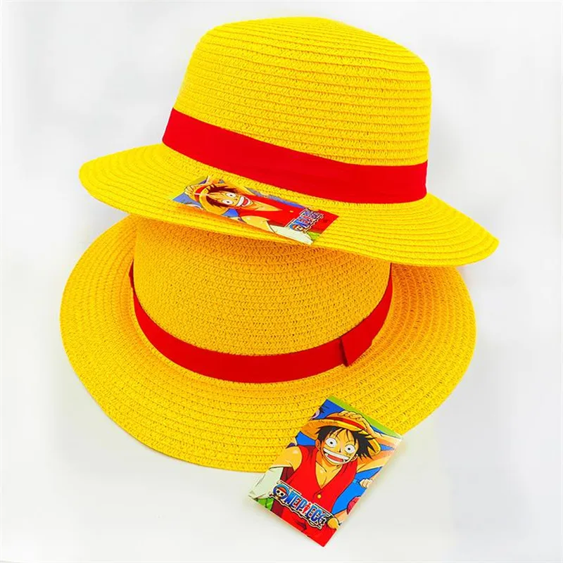 

BOOCRE Anime ONE PIECE Monkey D Luffy Straw Hat Accessories Cosplay Props Hat