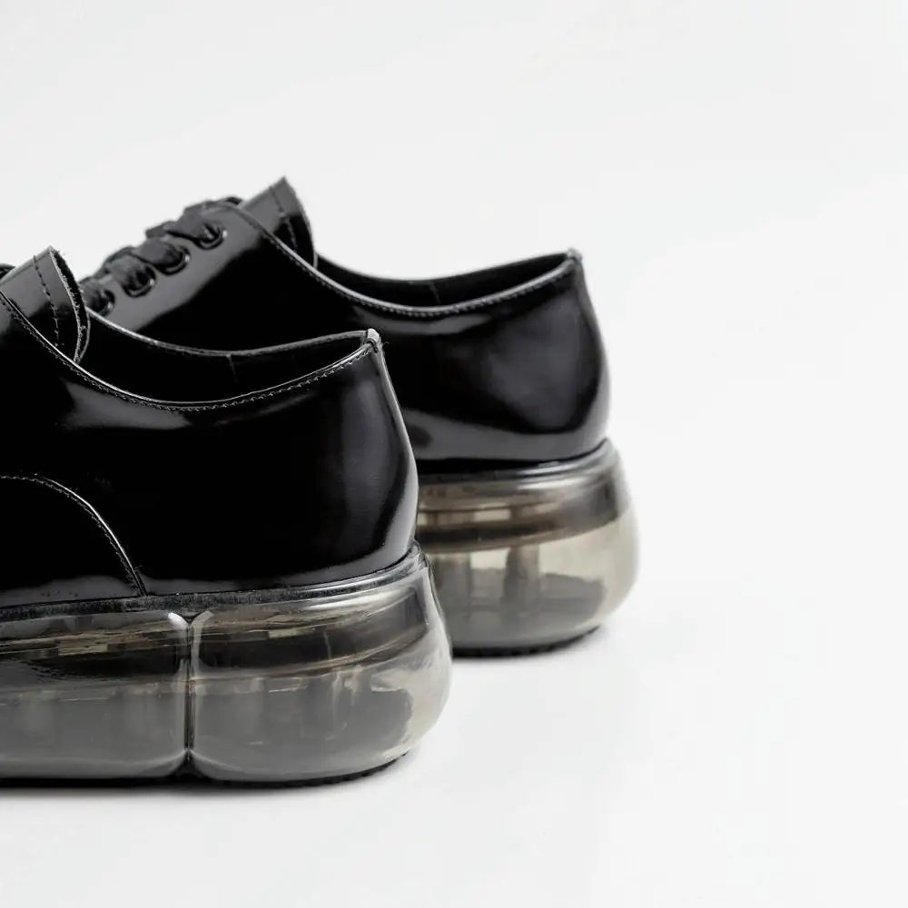 Суперзвезда; красивые женские кроссовки из натуральной кожи на шнуровке с круглым носком на толстой подошве; Повседневная Вулканизированная обувь на танкетке; L03