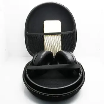 

1PC Hard Nylon Headphone Storage Case Bag Box For Earphone Headphone Earbuds Memory Card Pouch for Sony V55 NC6 NC7 NC8
