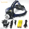 led headlamp 8000 lumens  xml t6 xm-l2 Headlights Lantern 4 mode waterproof torch head 18650 Rechargeable Battery Newest ► Photo 1/6