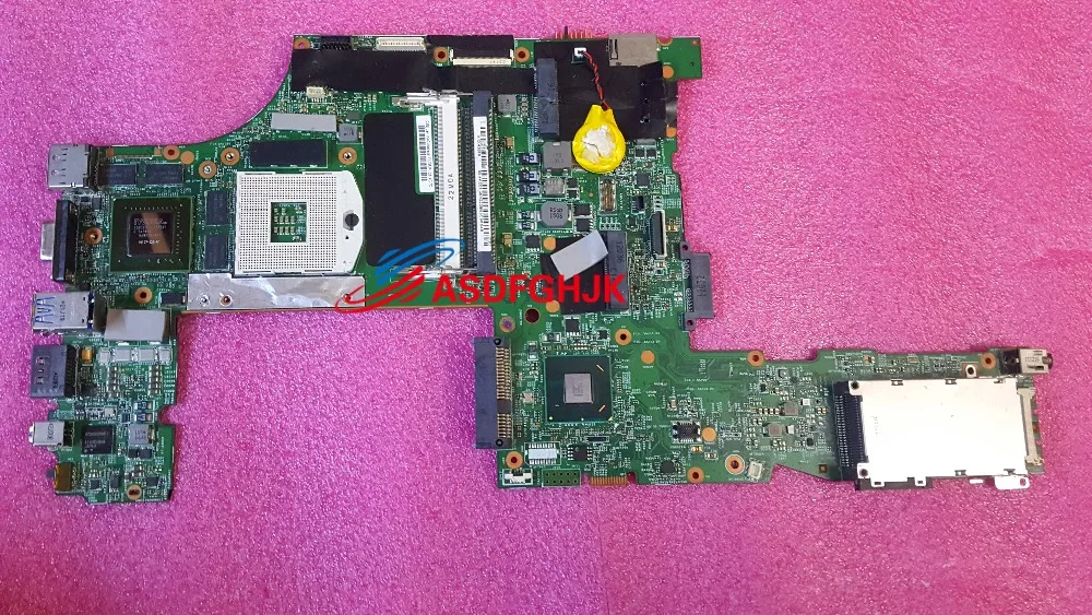 

Материнская плата для ноутбука Lenovo ThinkPad W520 15,6 дюйма с N12P-Q3-A1 48,4ke27. 041 100% ПРОВЕРЕНО ОК