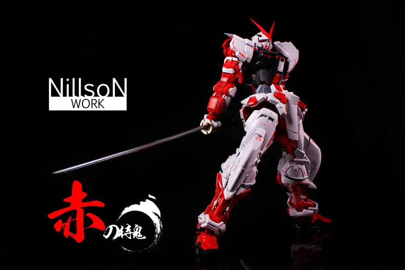 Nillson рабочая модель 1: 60 PG MBF-02 с пути красная рамка Gundam 1,0/2,0 летный аппарат модель DN001