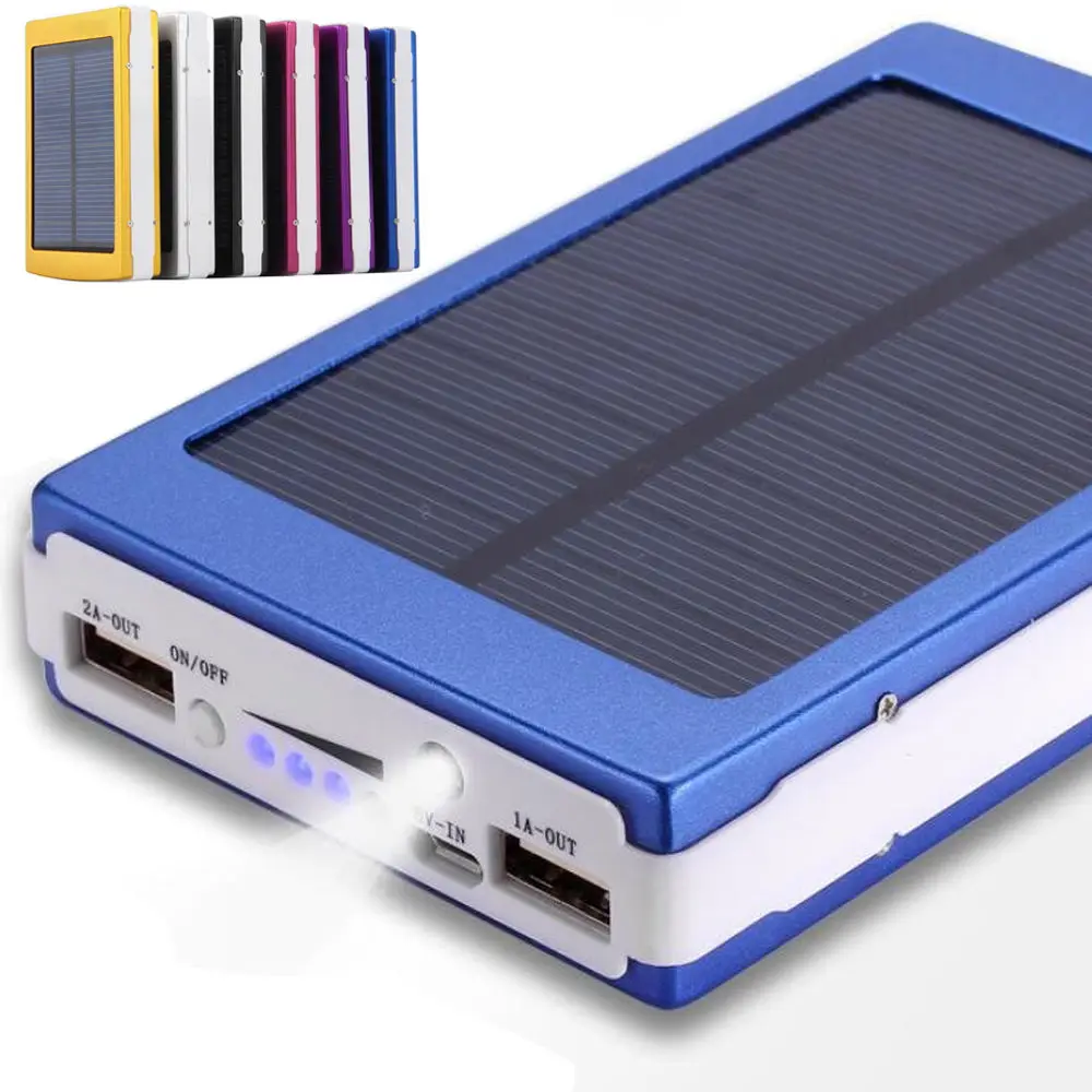bilder für 10000 mAh Protable Solar Power Bank-Externes Ladegerät für Handy Lagerlicht bilder für 10000 mAh Protable Solar Power Bank-Externes Ladegerät für Handy Lagerlicht