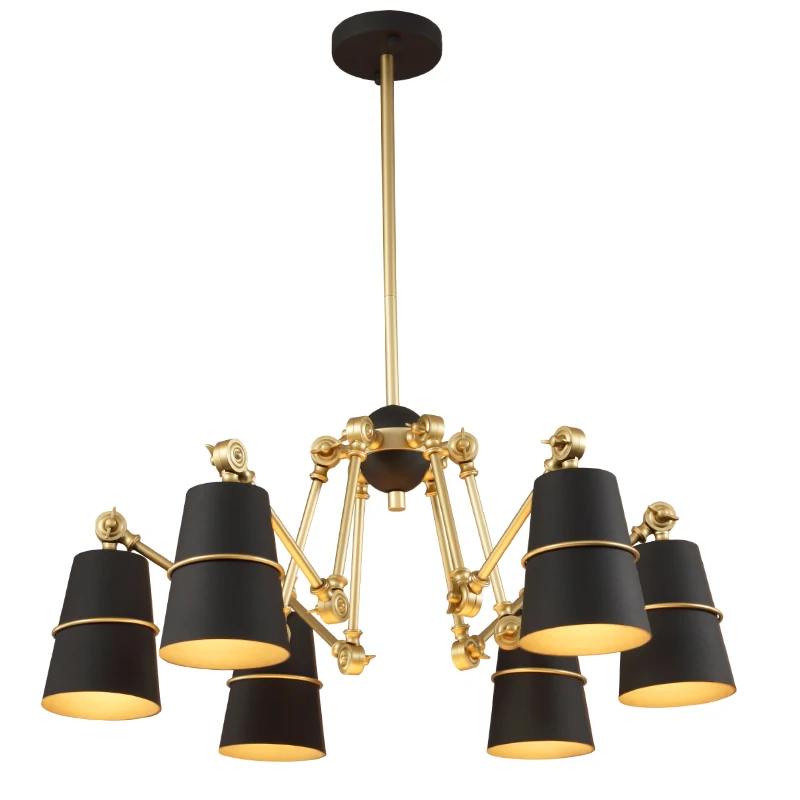 

personality art spider Pendant Lights modern creative designer luxury villa penthouse floor dining room hall lights