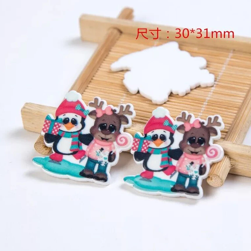 

10pcs/lot flat back planar resin kawaii cartoon DIY resin cabochons accessories