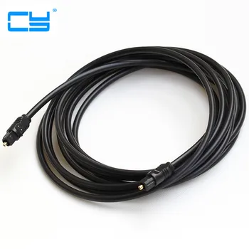 

4.0mm Diameter Square Optical cable Toslink for PC TV DVD stereo Square to Square