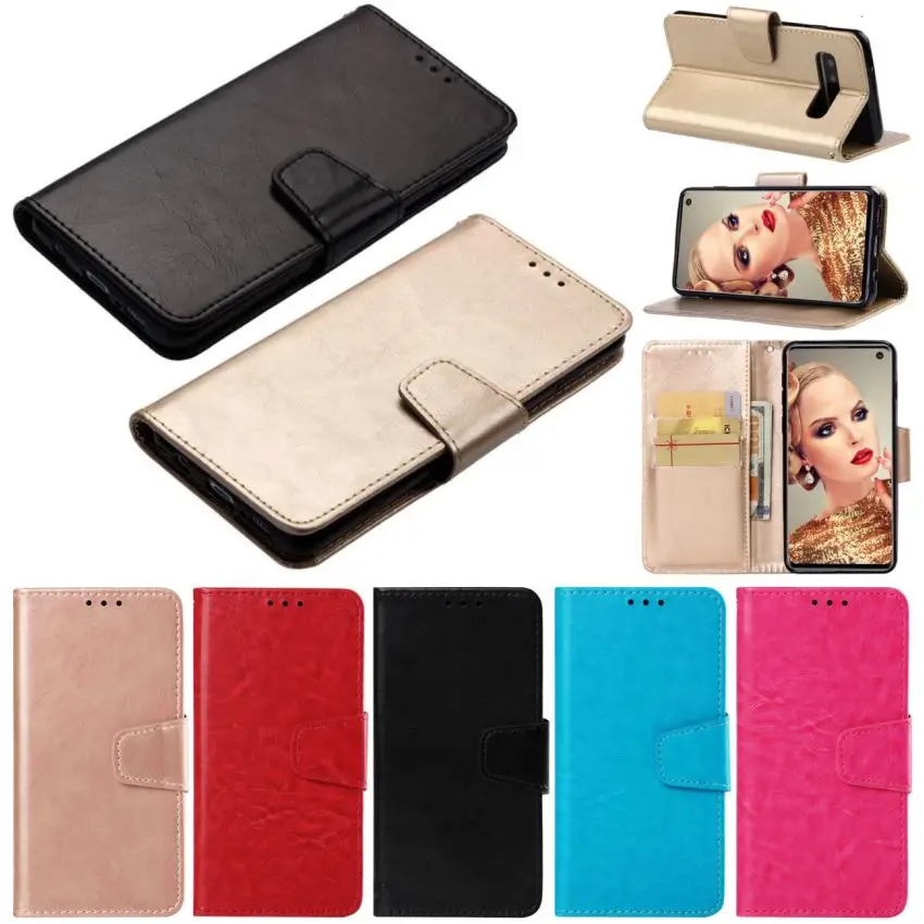 

Luxury Retro Leather Case For Samsung Galaxy A70 Note 9 8 S3 S4 S5 S6 S7 Edge S9 Plus A3 A5 2017 j1 2016 Cover Wallet Coque P03Z
