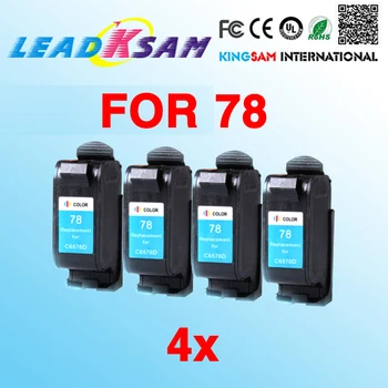 

4pcs 78 ink cartridge compatible for hp78 78A C6578A C6578D