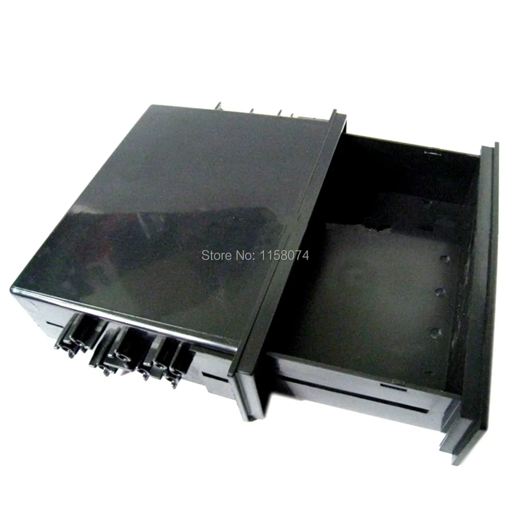 Car Single Din Layer Dash Radio Stereo Installation Pocket Dash Kit Storage Box