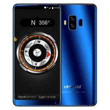 VKworld S8 4G Phablet Phone 5.99Inch Android 7.0 MTK6750T Octa Core 4GB RAM 64GB ROM 16.0MP 5.0MP Dual Rear Cameras Touch Sensor