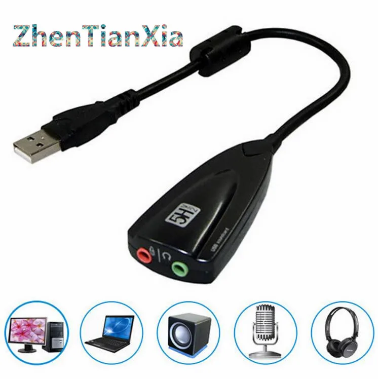 Steel Series Siberia 5H V2 7.1 External USB Sound Card 5hv2 Audio