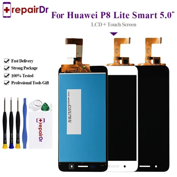 

10Pcs Black/White/Gold LCD For Huawei P8 Lite Smart Display Sensor Touch Screen Digitizer Assembly For Huawei Enjoy 5S Lcd DHL