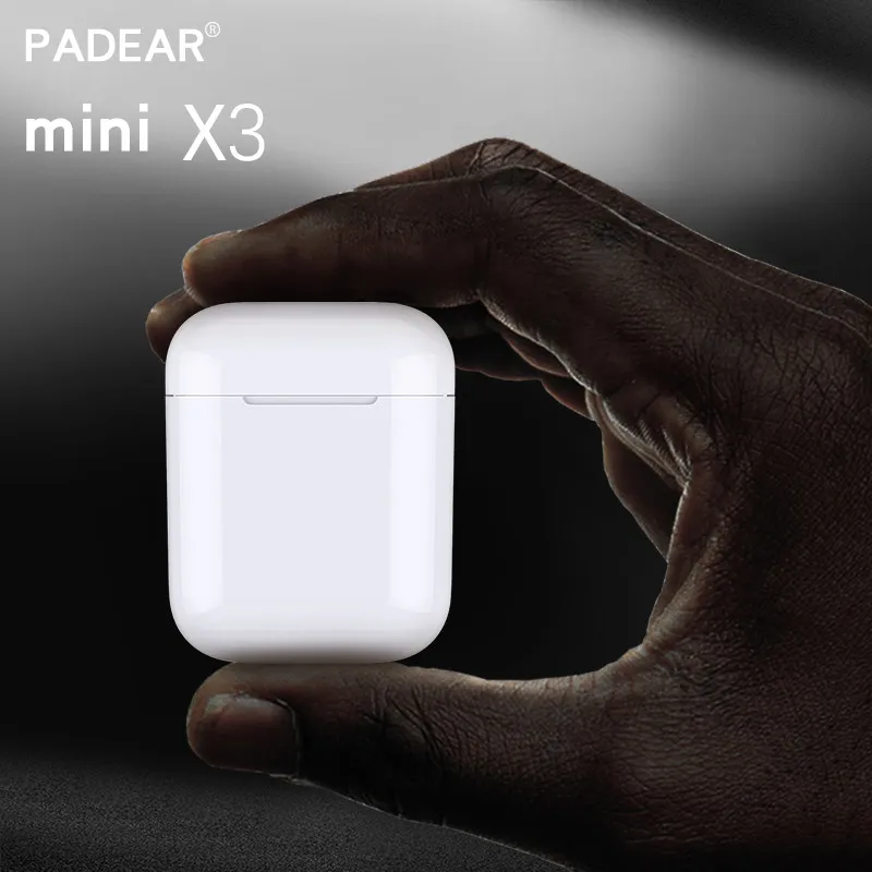 Padear mini X3 Bluetooth гарнитура наушники беспроводные наушники не i10 i11 для Iphone Android 7/8/PLUS X xs RS Sumsung