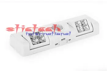 

by dhl or ems 50 sets 8 LED PIR Motion Activated Cordless Sensor Light Lamp Patio Wall Shed House