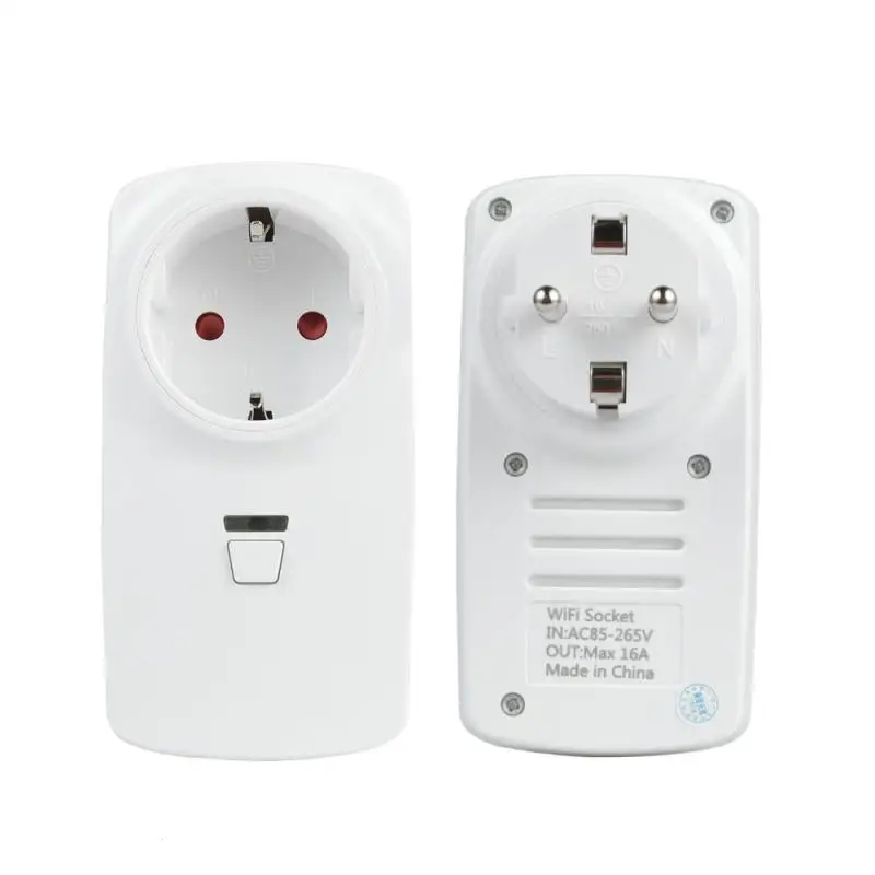 QIACHIP шт. 1 таймер plug WiFi европейского стандарта мощность разъем выход U Home