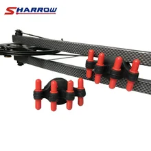 Sharrow 2 Pcs Bow Accessory Rubber Bow Stabilizer For Compound Bow and Recurve Bow Hunting Shooting diy bow fishing spincast reel slingshot for compound bow and recurve bow shooting tool fish hunting bow fishing