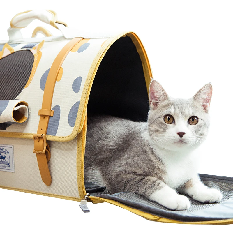 Touchdog 2018 Новый стиль животное мешок 90% холст дышащий и удобный Cat Pet Carrier