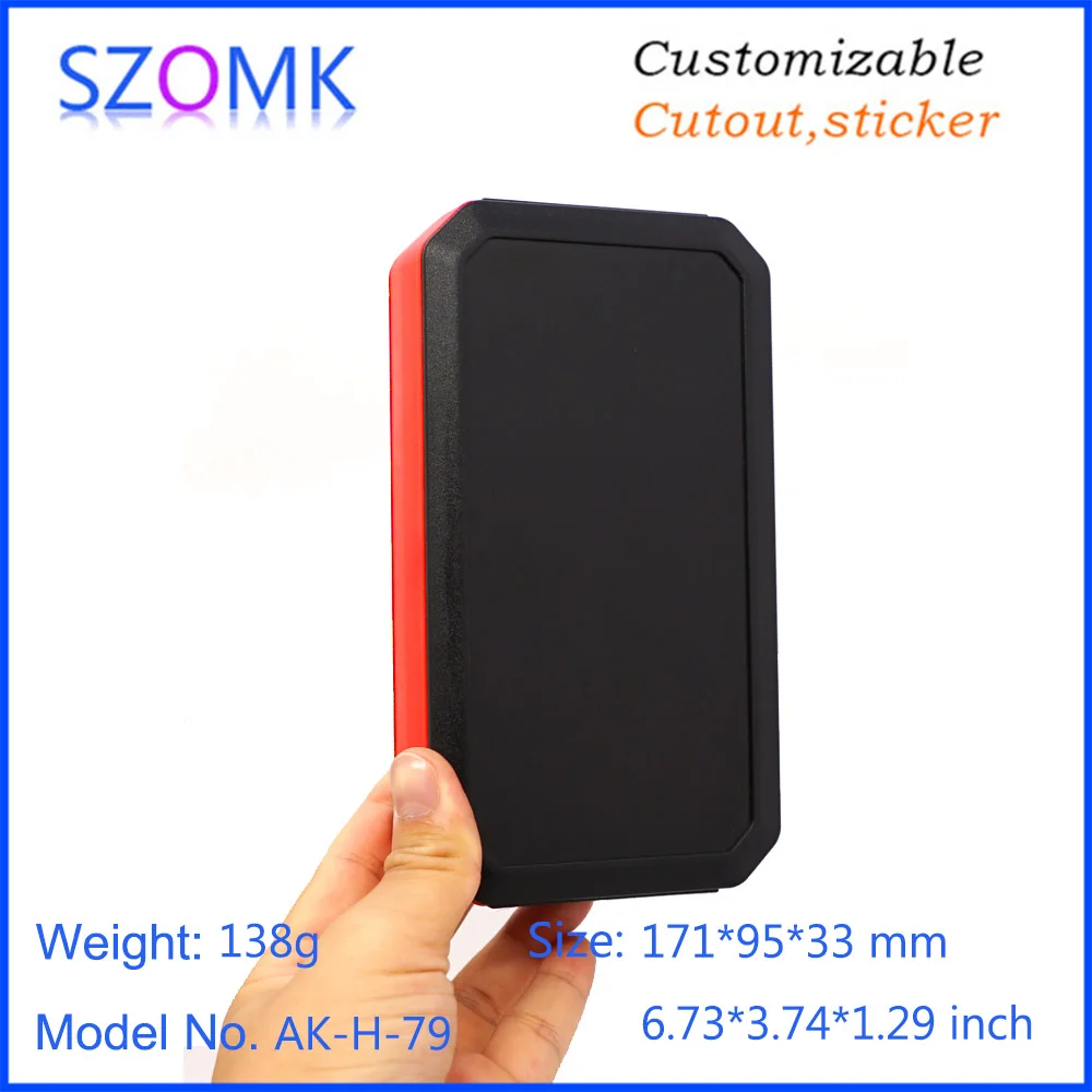 szomk handheld plastic box for electronics instrument housing plastic enclosure for pcb design junction box device project box (20)