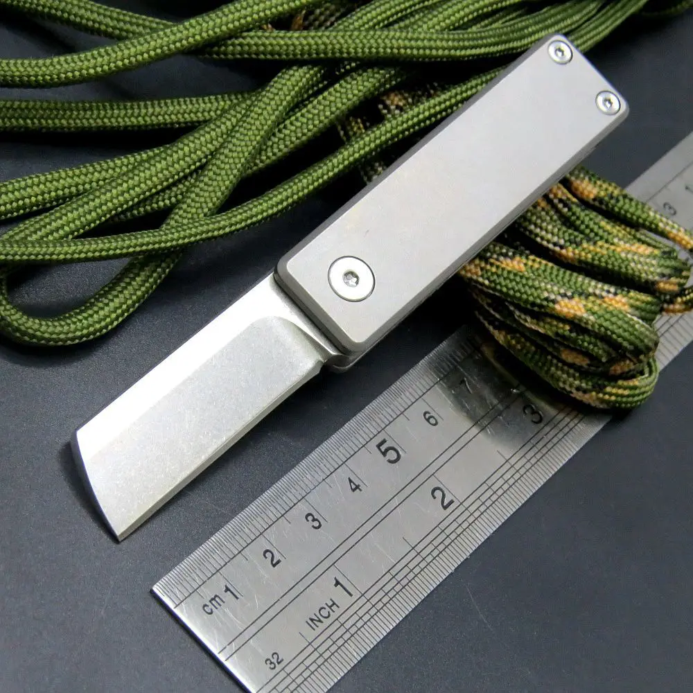 Высокое качество подшипников TC4 Титан ручка M390 нож охотничий кемпинг открытый самооборона тактический армейский нож выживания