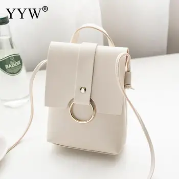

Soft PU Leather Female Messenger Bag Pink Women'S Flap Handbags Mini Crossbody Bags For Women 2018 New Designer Top-handle bag