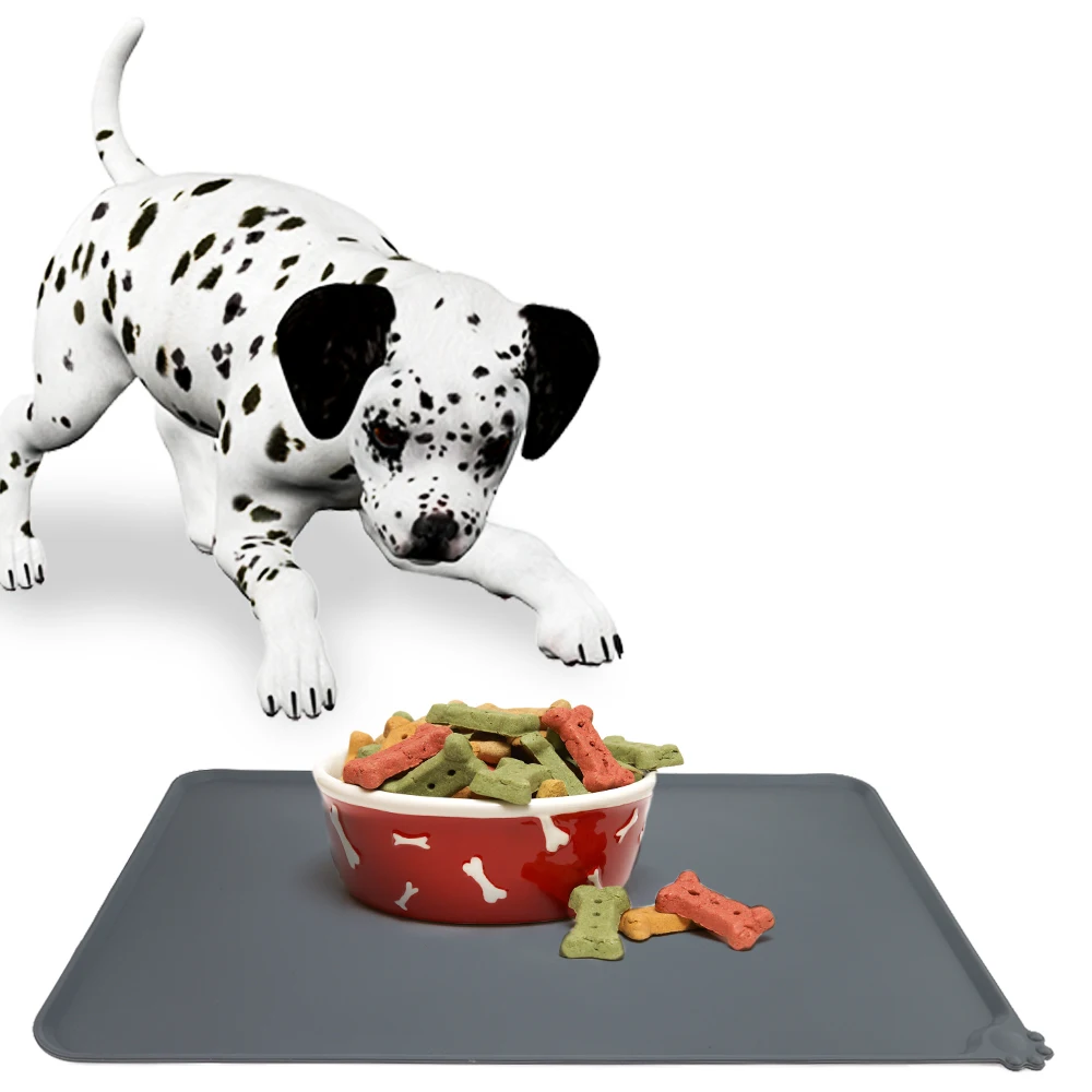 Cat Dog Pet Placemat Nonslip food grad Silicone Pet Dog Food Pad Pet