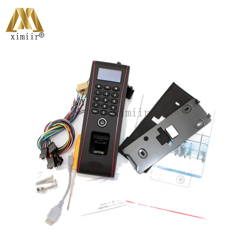 Водонепроницаемая биометрическая система контроля доступа ZK TF1700 IP65 с 13,56 МГц MF IC карта контроля доступа