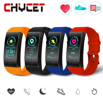 

Smart Wristband Heart Rate Monitor Pedometer Waterproof IP68 Smart Band Blood Pressure Activity Tracker Watch For Women Men
