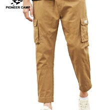 Пионерский лагерь, высокое качество, мужские брюки-карго, повседневные, свободные, много карманов, военные, девять минут штанов AXX902192