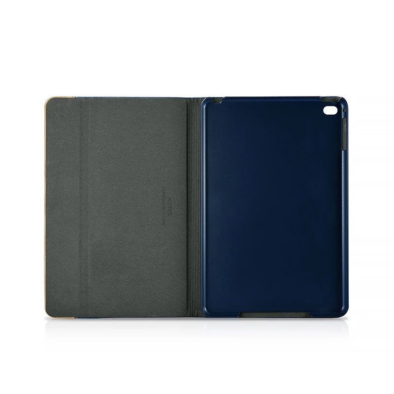 (Черный) XOOMZ Бренд Чехол для iPad mini 4 простая ткань + PC Folio Case Erudition Складная подставка