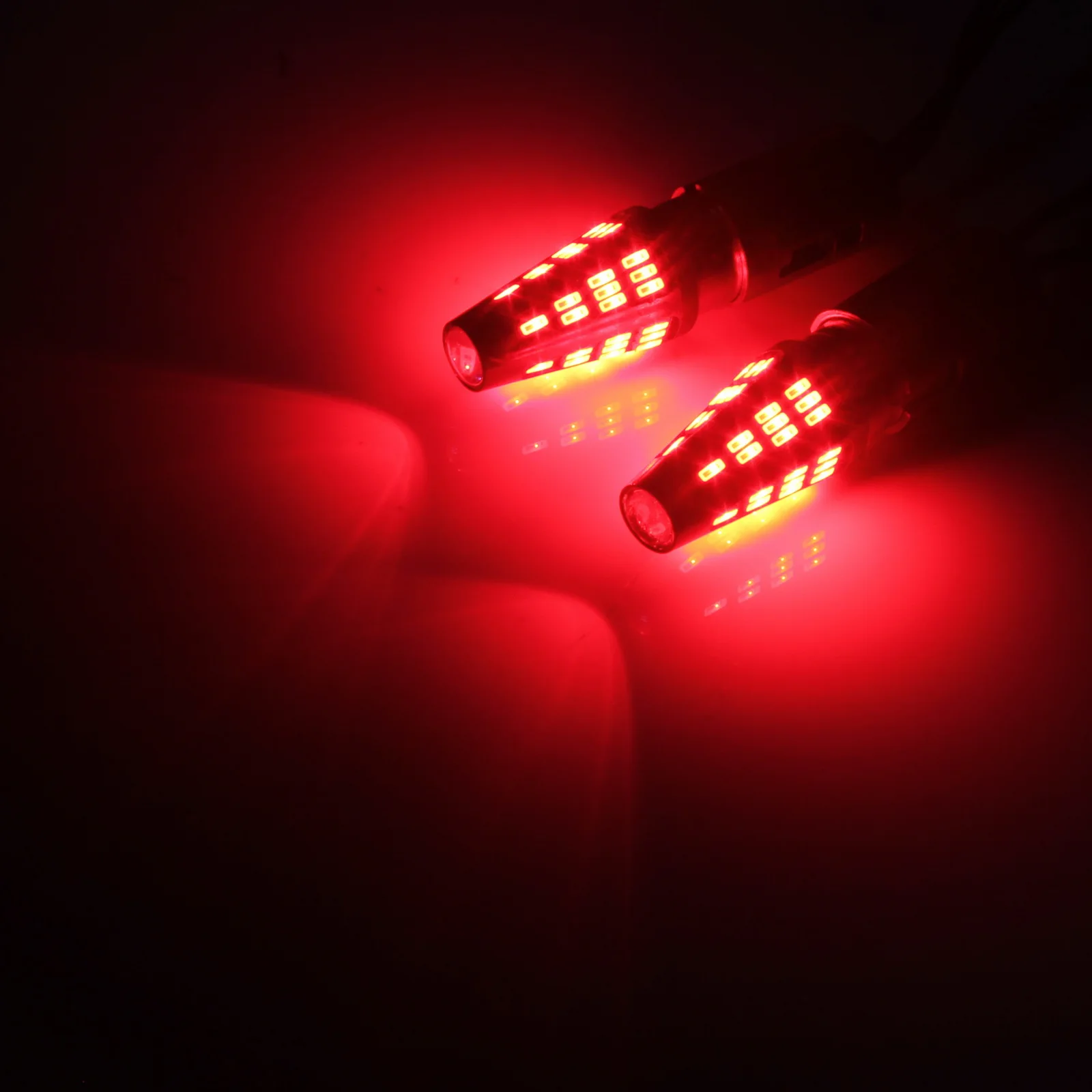 ANGRONG 2x48 SMD светодиодный 1156 BA15s R10W R5W красный стоп сигнал поворота автомобильная