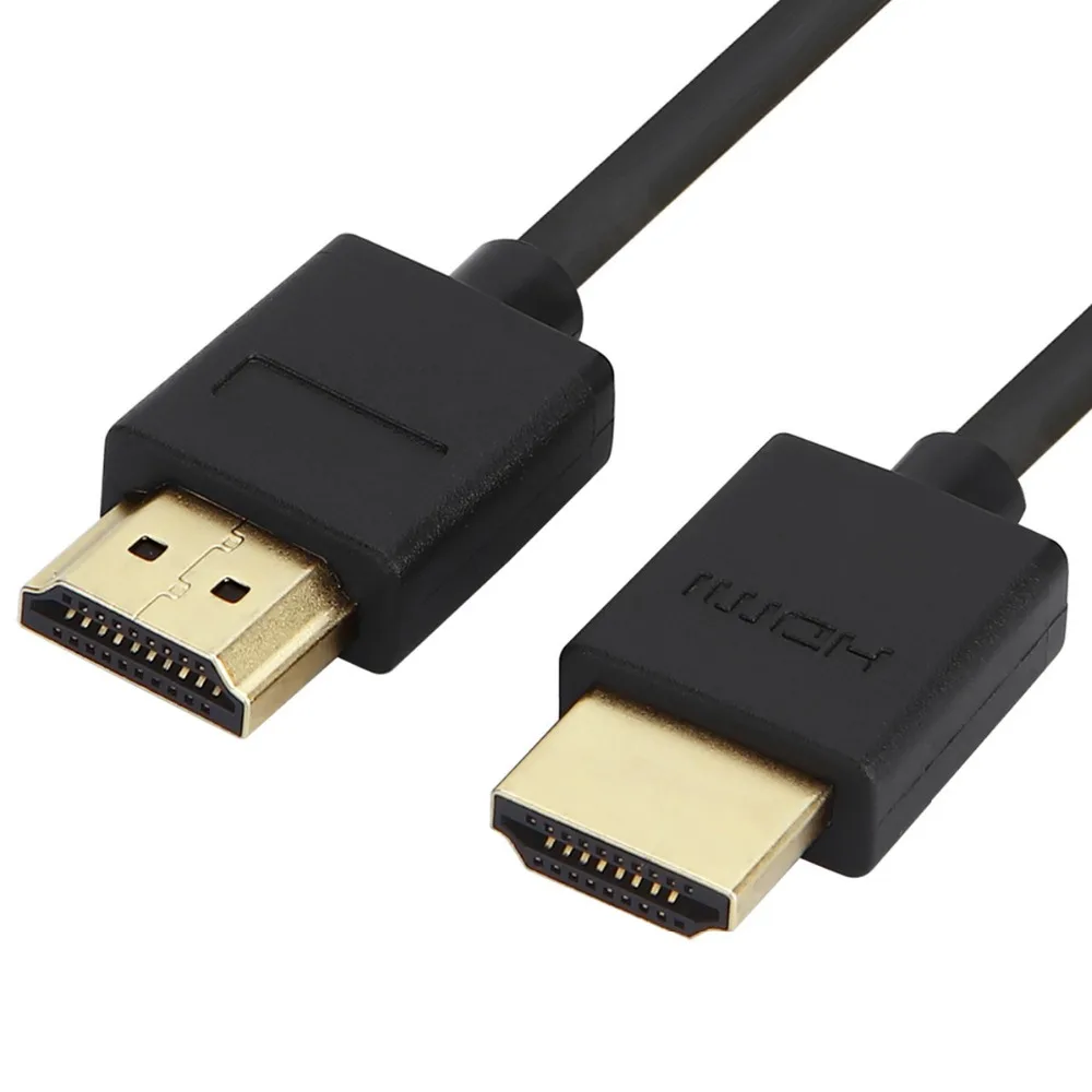 Высокоскоростной HDMI кабель 2 0 папа позолоченный адаптер Поддержка Ethernet 3D 1080P для