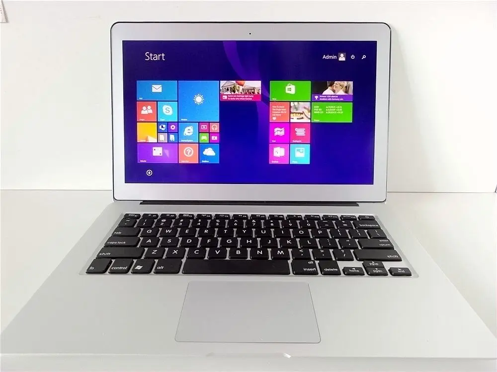 13.3'' In-tel Celeron 2GB RAM 32GB SDD Dual Core Slim Laptop Computer PC Windows 7 1920X1080 Screen with metal case