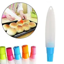 Высокое качество для выпечки остекление шоколадное яйцо тюбик кисть для масла жидкое масло помадка силиконовые инструменты кухонные инструменты для приготовления пищи