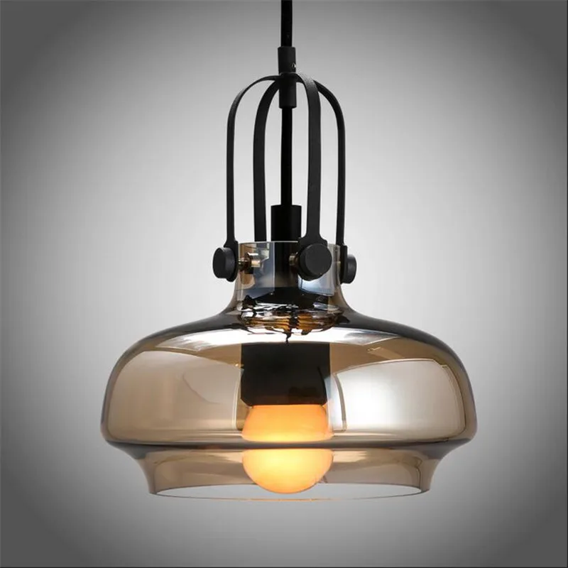 Современные европейские креативные 4 вида цветов ручной работы из стекла Led E27