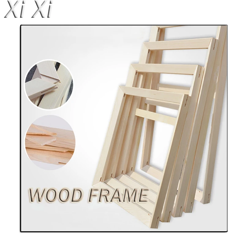 Diy картина по номерам рамка комбинация деревянная фоторамка 40x50 см/12x16 дюймов | Дом