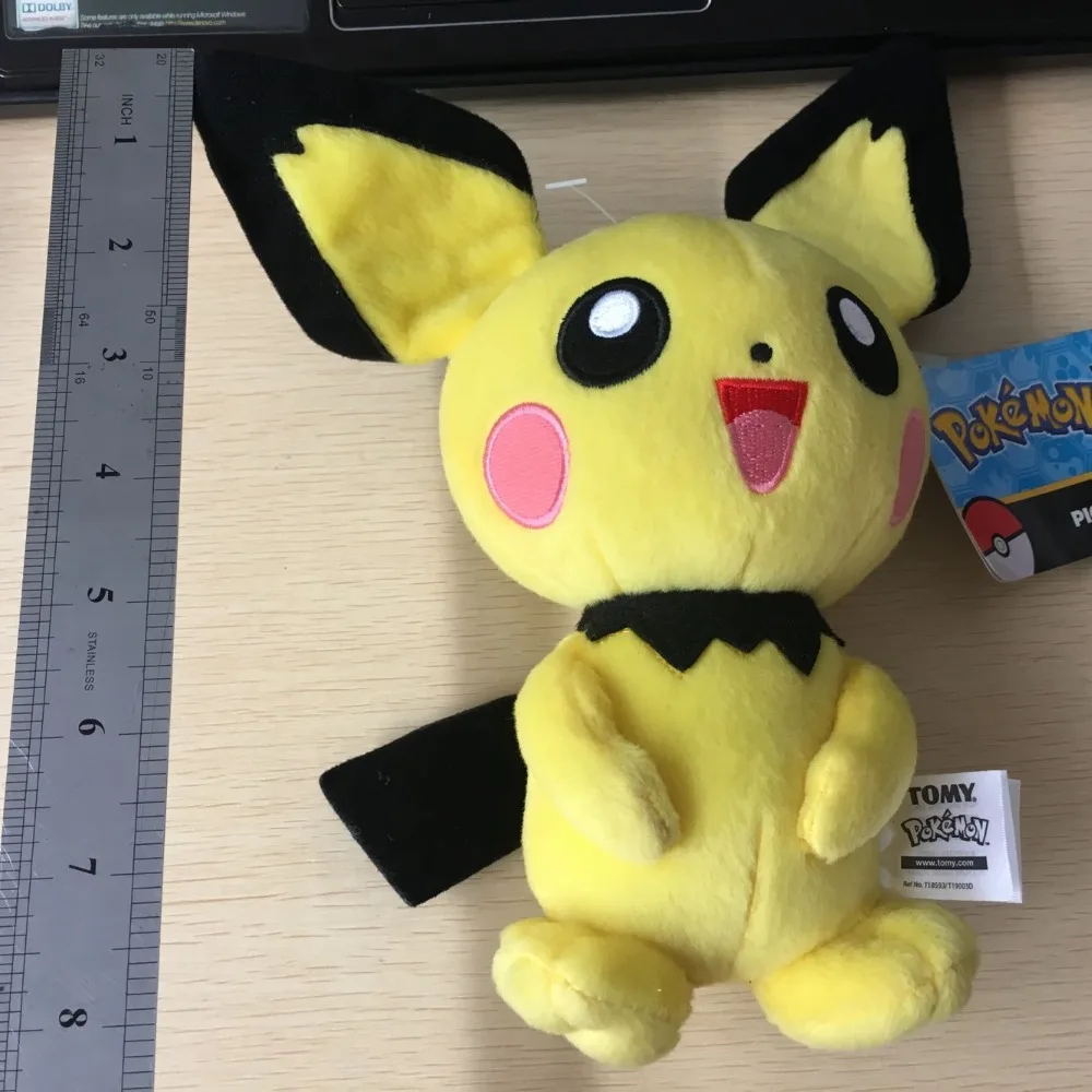 

Pichu 8-10inch Stuffed Animal PLUSH TOY DOLL