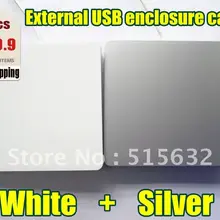 Цвета: белый, серебристый супер Внешний чехол для usb-носителей caddy чехол для MacBook 9,5 мм 12,7 мм SATA супердрайв