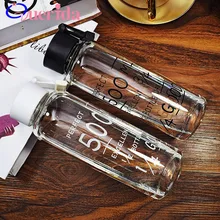 500 мл моя бутылка Корейская большая емкость высокая кружка из боросиликатного стекла бутылка для воды прозрачная Модная Портативная чашка бутылка для напитков